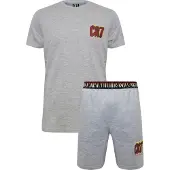 Cr7 - Cristiano Ronaldo Pyjama kort 'World Cup Edition' geel / grijs / groen / rood