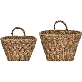 Meraki Oval Baskets 2 pieces - Nature