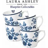Laura Ashley Blueprint Collectables Mokken set van 4 - China Rose 32 cl.