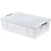Whitefurze Allstore Opbergbox met Clip 37 liter