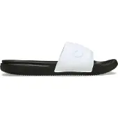 Crocs - All Day Slide - Sandalen M7, zwart/wit