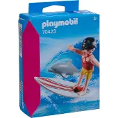 Playmobil Surfster met Dolfijn - 70423