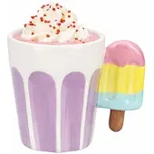 MamboCat Koffiemok EIS Paars met 3D-optiek van Dolomiet – 24307562