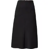 HUGO Uitlopende rok met naaddetails