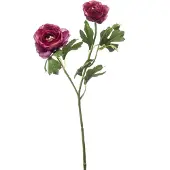 Emerald - Kunstbloem Ranonkel 46cm paars - Kunstplant voor binnen