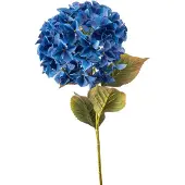 Emerald - Kunstbloem Hortensia XL 90cm blauw - Kunstplant voor binnen