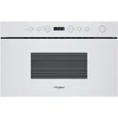 Whirlpool WMN14BW, Inbouw, Magnetron met grillfunctie, 22 liter, 750 watt, Ingebouwd display, LED