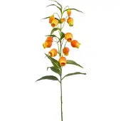 Emerald - Kunstbloem Sandersonia 97cm oranje - Kunstplant voor binnen