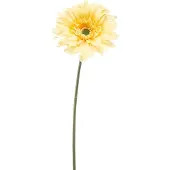 Emerald - Kunstbloem Gerbera REC lichtgeel 63cm - Kunstplant voor binnen