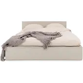 Idimex Pesarobed met lattenbodem 160x200 cm – beige