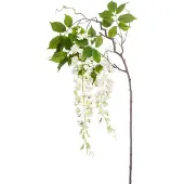 Emerald Wisteria branch white 145 cm Emerald