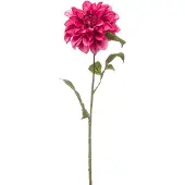 Emerald - Kunstbloem Dahlia 72cm paars - Kunstplant voor binnen