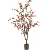 Emerald - Kunstboom Magnolia roze 170cm - Kunstplant voor binnen
