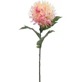 Emerald - Kunstbloem Chrysant lichtroze 57cm - Kunstplant voor binnen
