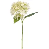Emerald - Kunstbloem Hortensia 50cm wit - Kunstplant voor binnen