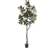 Emerald - Kunstboom Magnolia Denudata 240cm - Kunstplant voor binnen - Magnolia plant - Magnolia boom