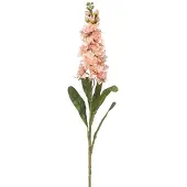 Emerald - Kunstbloem Violier 80cm peach - Kunstplant voor binnen