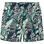 Shiwi Zwemshorts 'Mike' grasgroen / donkergroen / wit