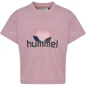 Hummel Functioneel shirt orchidee / zwart