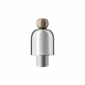 Lodes - Easy Peasy Chestnut tafellamp Taupe / Grijs / Palladium