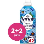 Lenor 2+2 Gratis: Wasverzachter Zeebries 42 Wasbeurten 882 Ml