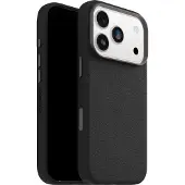 Otterbox Symmetry iPhone 17 Pro Back Cover met MagSafe Magneet Leer Zwart