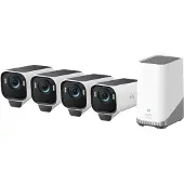 Eufy EufyCam S3 Pro 4-Pack + HomeBase 3
