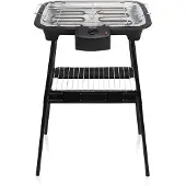 Tristar BQ-2883 Elektrische BBQ met Onderstel – Staande & Tafelbarbecue – 2000W – Zwart - Perfect voor Balkon of Camping