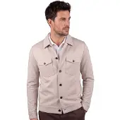Blue industry Het overshirt met knoopsluiting |