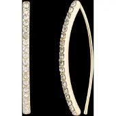 Ralph Lauren Oorbellen goud / transparant
