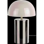 Leitmotiv Rayado LED Tafellamp | 1x E14 15W | Black & warm grey