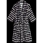 Marimekko Räsymatto badjas Zwart, L