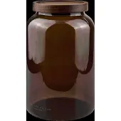 Mette Ditmer Luna pot met deksel large 20 cm Bruin