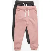 Minymo - Kid's Basic 37 Sweat Pants (2-Pack) - Trainingsbroek 146, roze