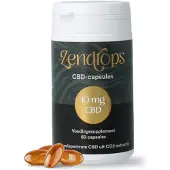 Zendrops CBD capsules 10mg hennepzaadolie