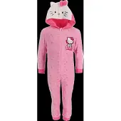 Hello Kitty Onesie - Maat 110/116 - Polyester - Pyjama - Roze