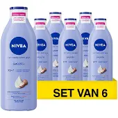 Nivea Body Milk Zijdezacht Voordeelverpakking 6x250ml