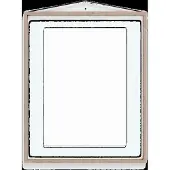 MOEBE eikenhouten lijst 40x50 cm Transparent, Wood, Black