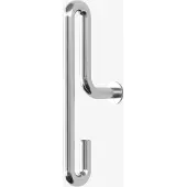 MOEBE muurhaak small 2-pack Stainless steel