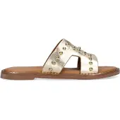 Tango audrey slippers dames platino leer