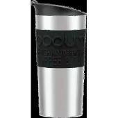 Bodum travel mug 35 cl roestvrij staal Black
