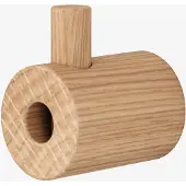 MOEBE wooden wall hook haak Eikenhout