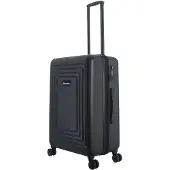 Discovery Coast Harde koffer / Trolley / Reiskoffer - Medium - 62 Liters - Zwart - Zwart / Medium