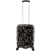 Saxoline Handbagage Harde Koffer / Trolley / Reiskoffer - 55cm (Small) Golden Age Print - Bedrukt / Small