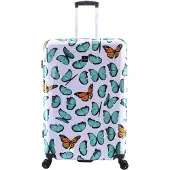 Saxoline Harde Koffer / Trolley / Reiskoffer - 76 cm (Large) - Springful Print - Bedrukt / Large