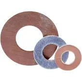 Cimco 183984 183984 Onderlegring Binnendiameter: 8.5 mm M8 Aluminium (kopergecoat) 100 stuk(s)