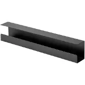 Value Kabelgoot voor montage onder de tafel, zwart