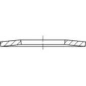Toolcraft 137526 Schijfveren Binnendiameter: 82 mm DIN 2093 Verenstaal 1 stuk(s)