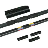 Hellermanntyton 380-04014 LVK-C-5x1,5-16 PO-X BK Verbindingsmof met schroefverbinder Kabel-Ø: 12 - 48 mm Inhoud: 1 stuk(s)