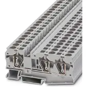 Phoenix Contact 3036466 Doorgangsserieklem 8.2 mm Spanveer Grijs 50 stuk(s) Carton